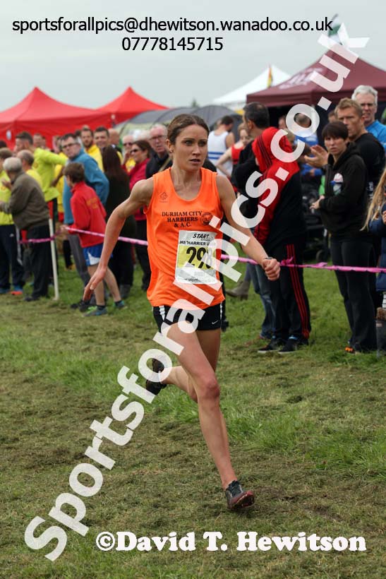 Senior womens Start Fitness North Eastern Harrier League, Tanfield, County Durham. Photo: David T. Hewitson/Sports for All Pics